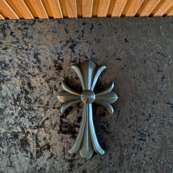 RARE Large 8” CH Black Cross Decor - Picture 4 of 9